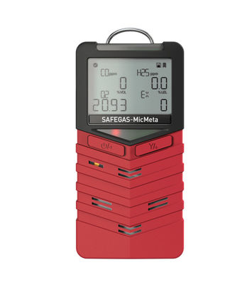 Portable Gas Detector with Diffusion Sampling H2S NH3 Simultaneous Detection IECEX ATEX Certified for Leather Factories
