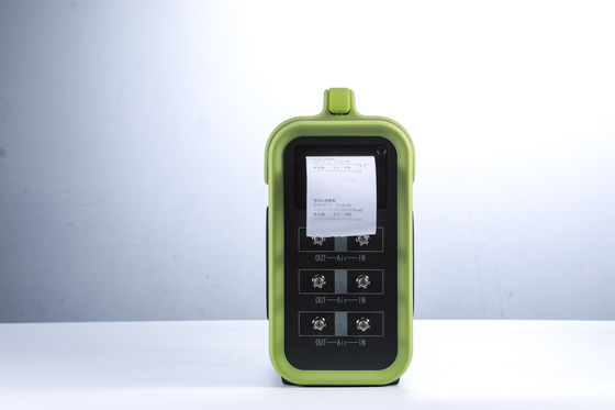 Portable Multi Gas Detector with High Accuracy 3.5-inch IPS LCD Screen and Modular Structure for Flue Gas Analysis