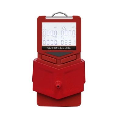 IECEx Certified CO2 and O2 2 in 1 Gas Detector 1000 Sets Data Record