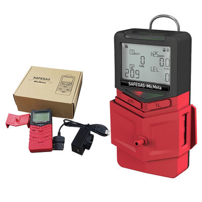 Gas Detector Multi Gas Dedected Segment Code LCD Display Automatically test and Calibrate After Power-on