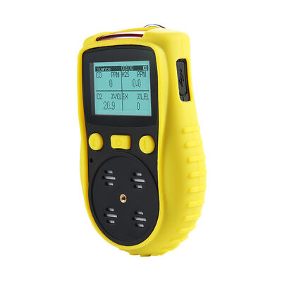 Portable O3 Gas Detector with Electrochemical Sensor, IP65 Protection, and 128×128 LCD Display for Industrial Air Quality Monitoring