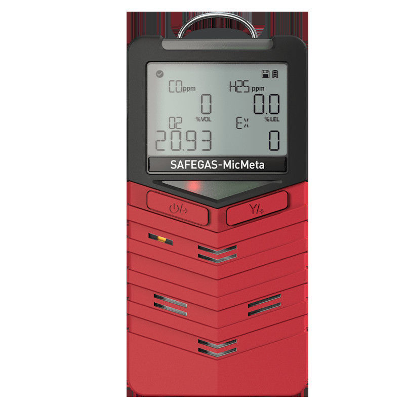 Portable Multi Gas Detector with IP66/IP68 Protection Bluetooth Transmission and 240g Light Weight for Industrial Safety